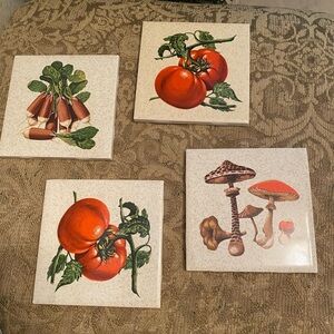 Dal Tile Set of 4 Ceramic Tile NEW